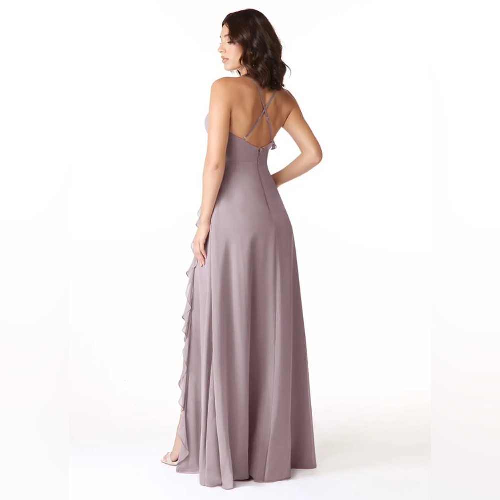 Azazie Tarni Bridesmaid Dress in Dusk - Picture 2 of 5